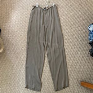 EILEEN FISHER SILK PANTS